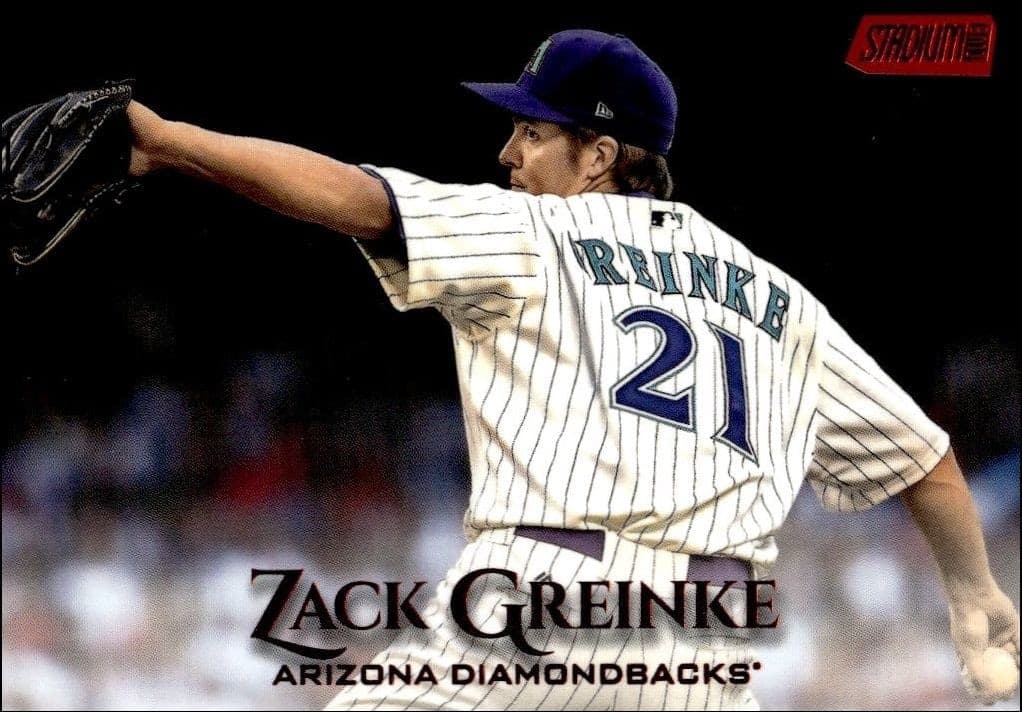 2019 Topps Stadium Club Zack Greinke #15 trading card