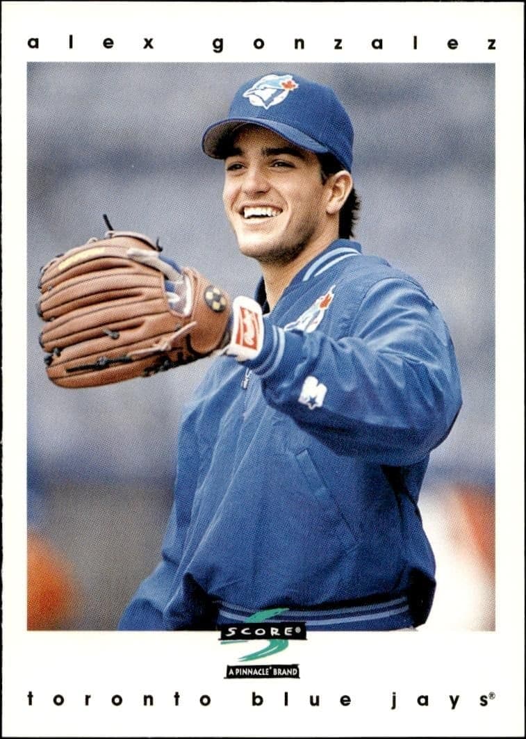 1997 Pinnacle Score Alex Gonzalez #40 baseball trading card front