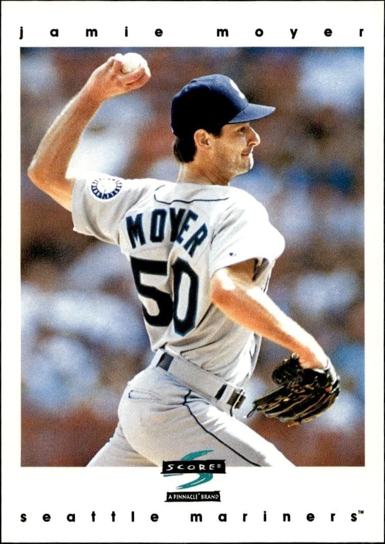 1997 Pinnacle Score Jamie Moyer #254 trading card