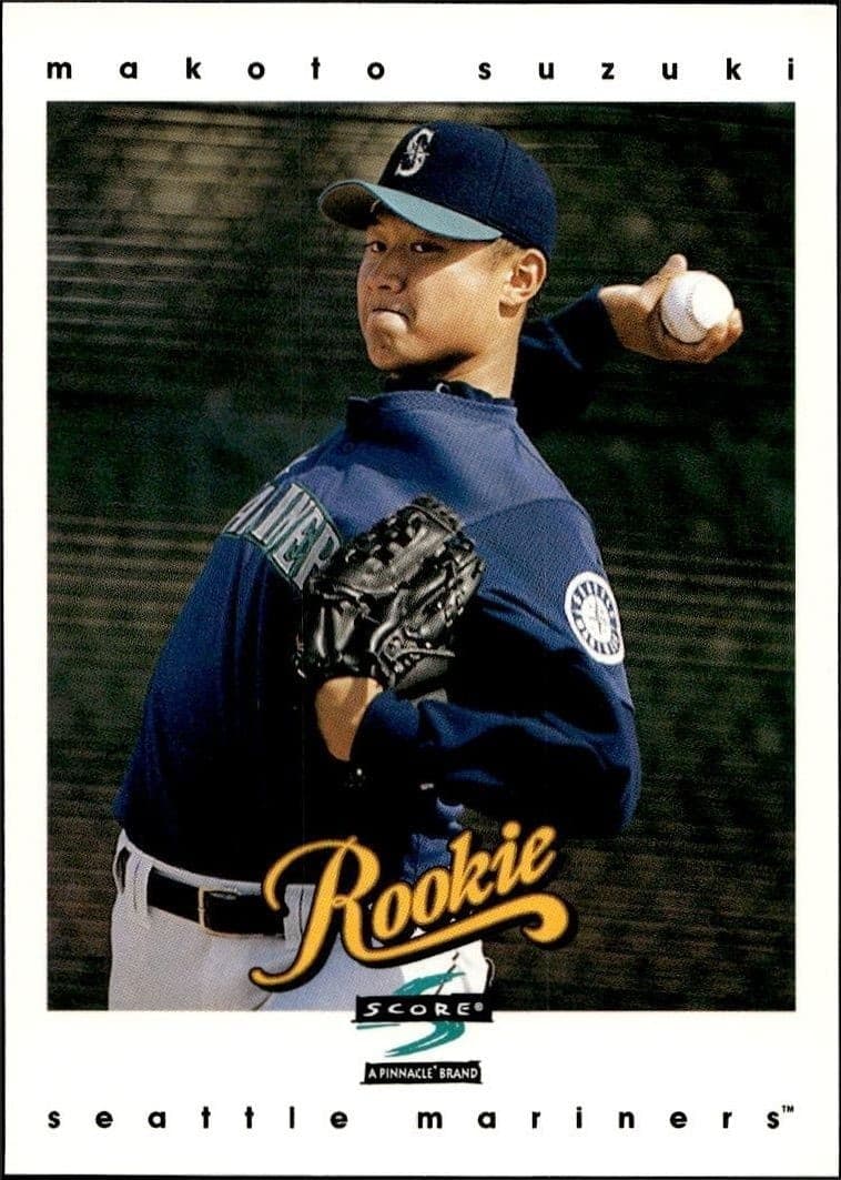 1997 Pinnacle Score Makoto Suzuki #318 baseball trading card front