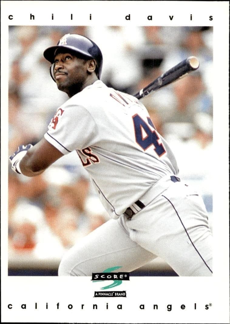1997 Pinnacle Score Chili Davis #11 trading card