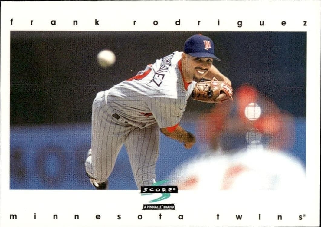 1997 Pinnacle Score Frank Rodriguez #108 baseball trading card front