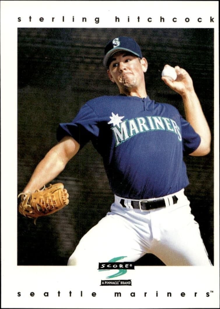 1997 Pinnacle Score Sterling Hitchcock #66 baseball trading card front