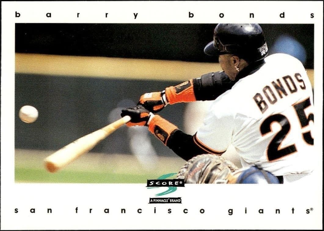 1997 Pinnacle Score Barry Bonds #91 trading card