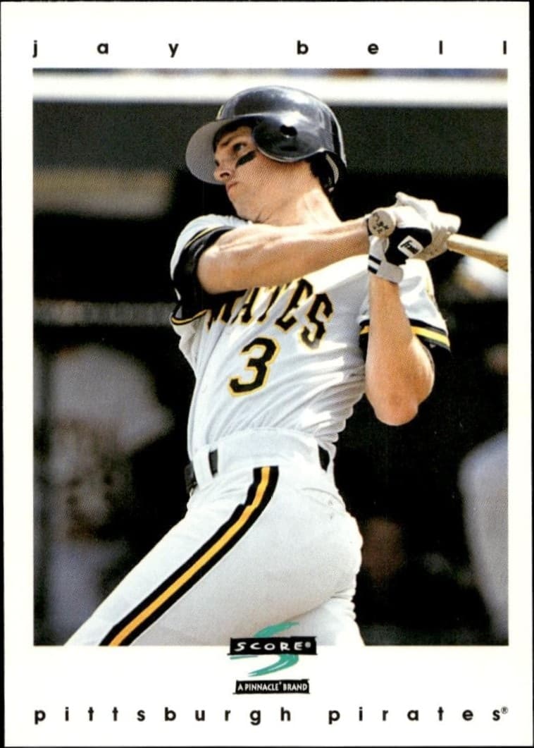 1997 Pinnacle Score Jay Bell #77 trading card