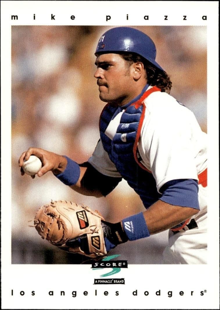 1997 Pinnacle Score Mike Piazza #2 baseball trading card front
