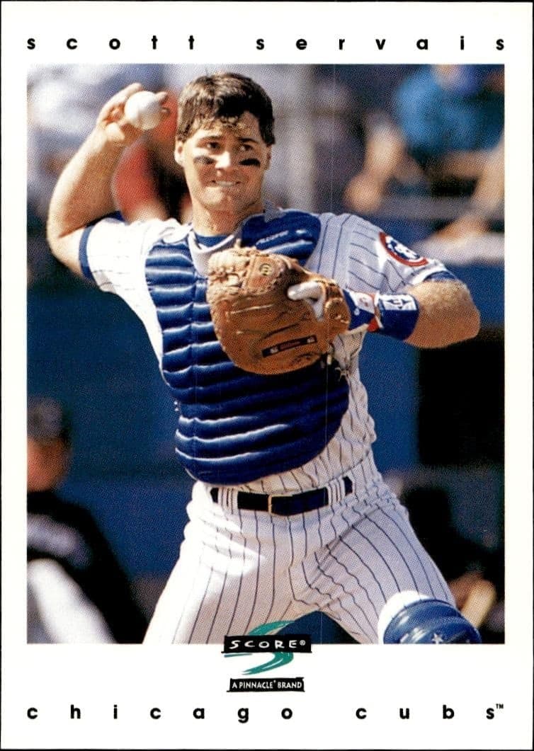 1997 Pinnacle Score Scott Servais #290 baseball trading card front