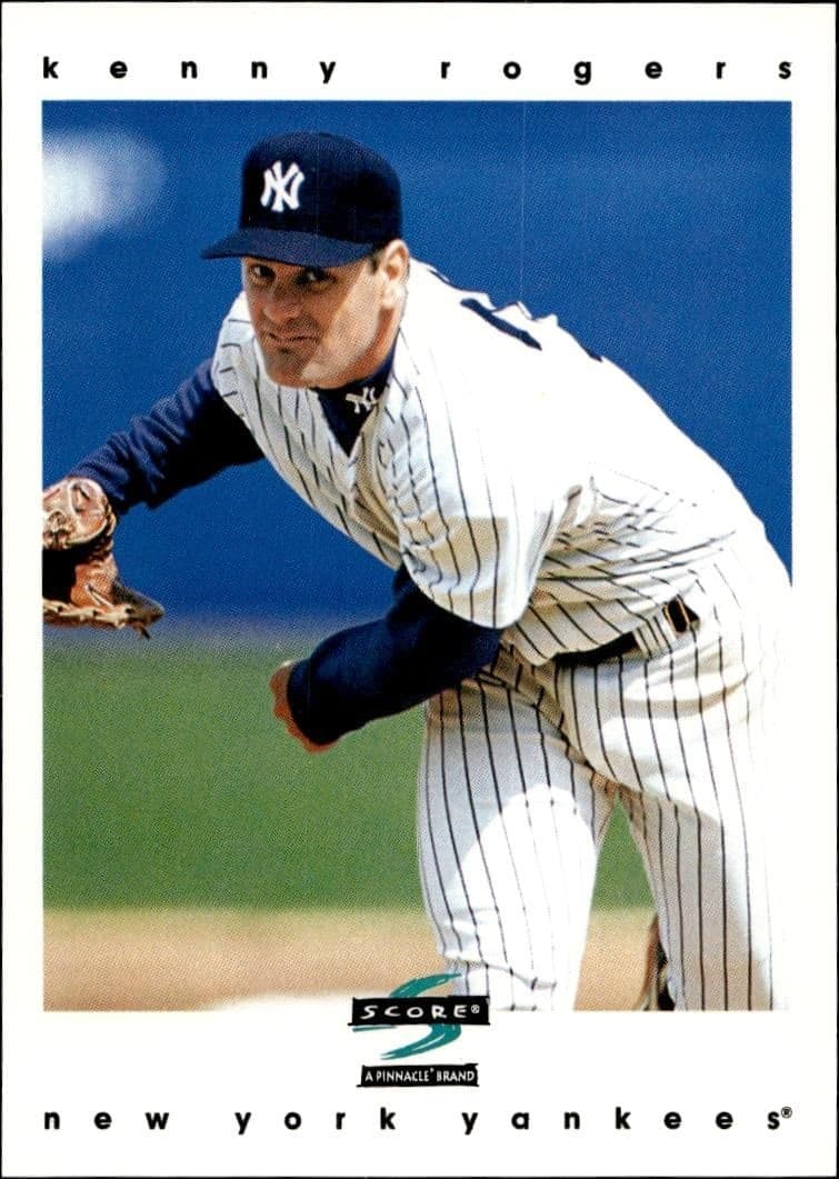 1997 Pinnacle Score Kenny Rogers #225 baseball trading card front