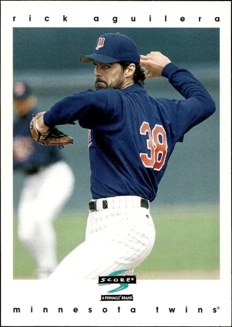 1997 Pinnacle Score Rick Aguilera #125 trading card