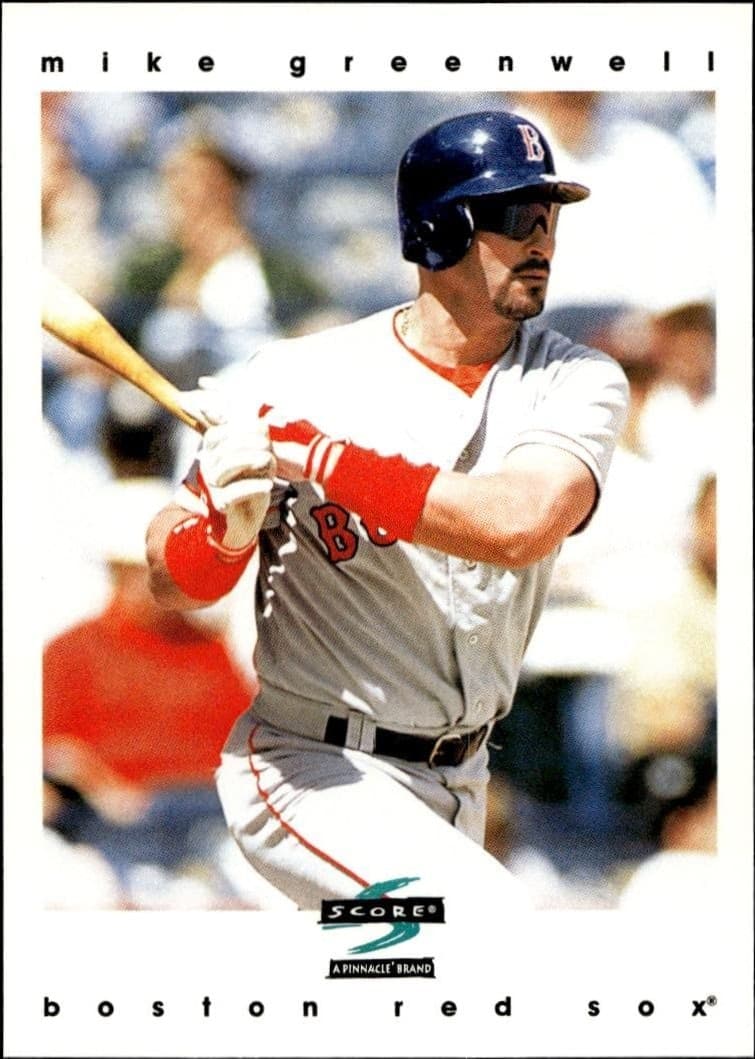 1997 Pinnacle Score Mike Greenwell #226 trading card