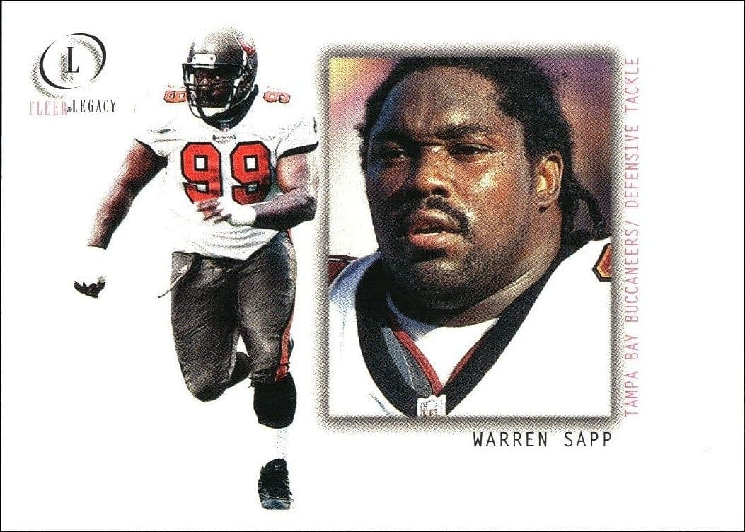 2001 Fleer Legacy Warren Sapp #41 trading card