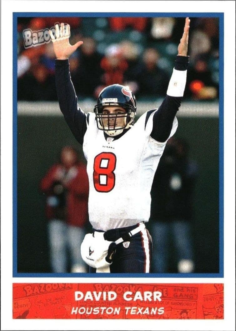 2004 Topps Bazooka David Carr #156 trading card