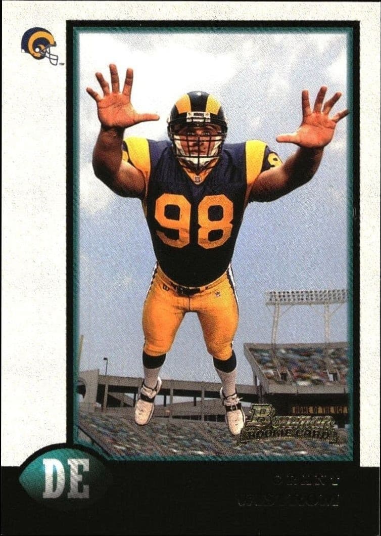 1998 Bowman Grant Wistrom #13 trading card