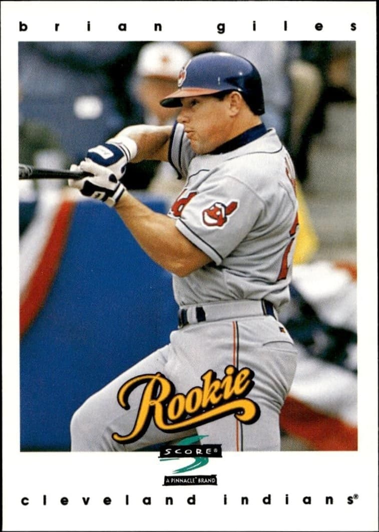 1997 Pinnacle Score Brian Giles #309 trading card