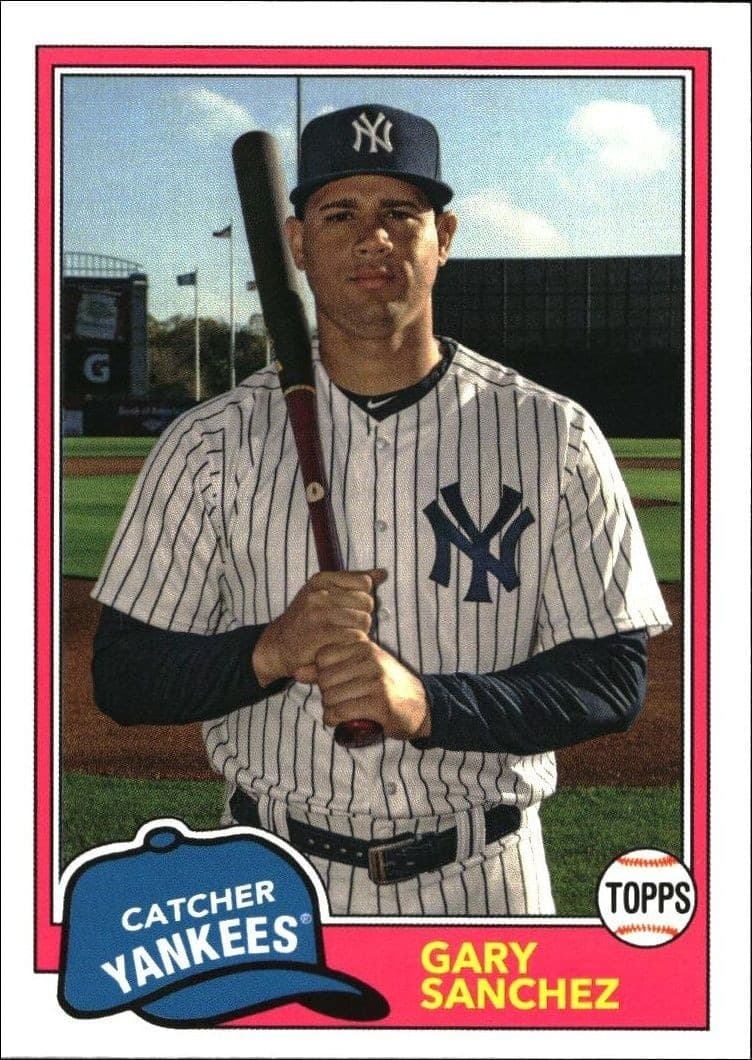 2018 Topps Archives Gary Sanchez #289 trading card