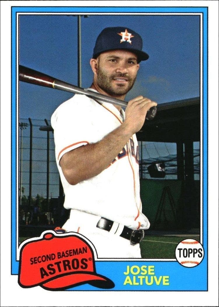 2018 Topps Archives Jose Altuve #272 trading card