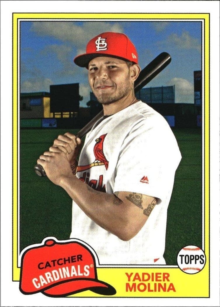 2018 Topps Archives Yadier Molina #234 trading card