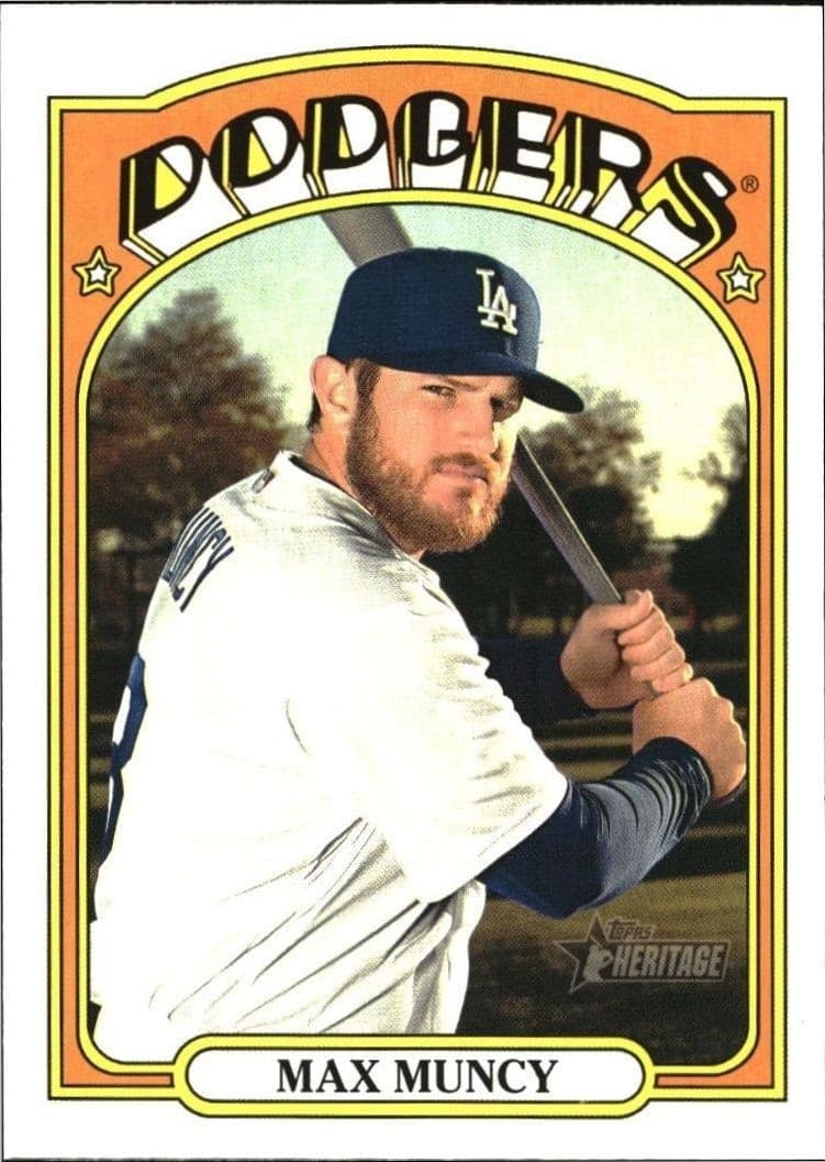 2021 Topps Heritage Max Muncy #2 trading card