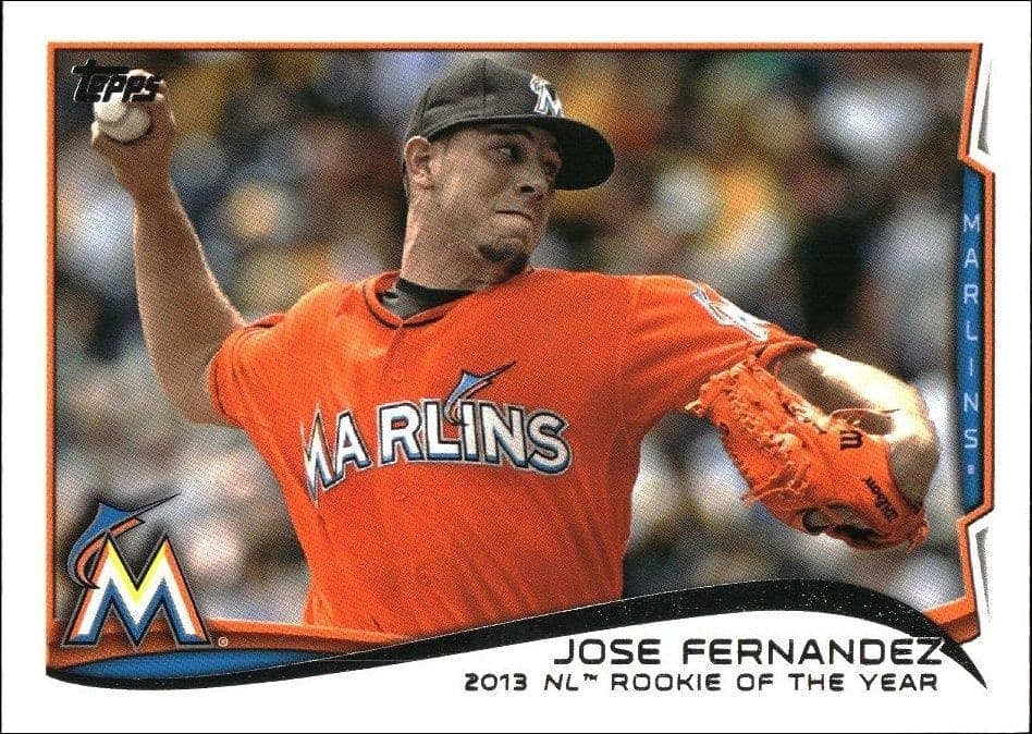 2014 Topps Jose Fernandez #413 trading card