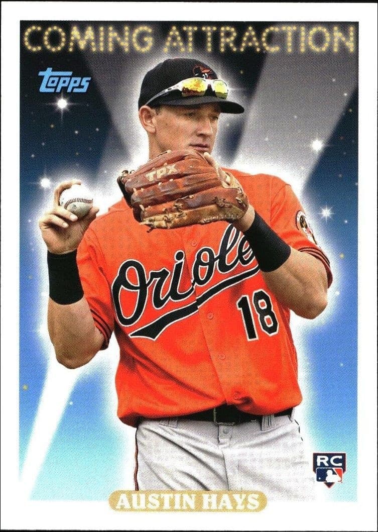2018 Topps Archives Austin Hays #CA-8 trading card