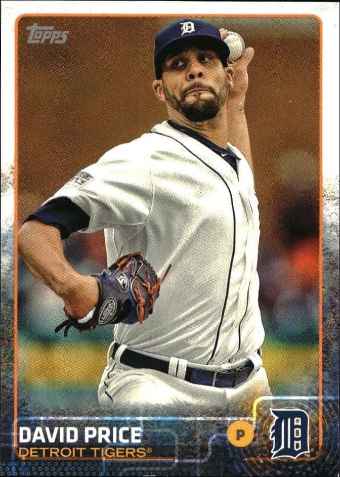 2015 Topps Series 2 David Price #550 trading card