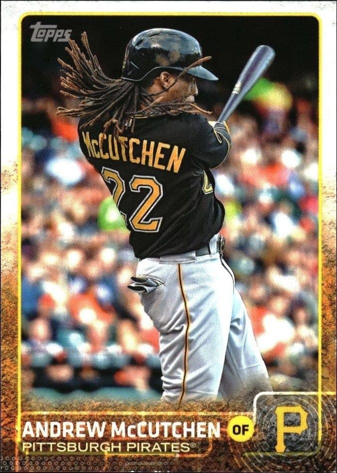 2015 Topps Series 2 Andrew McCutchen #400 trading card