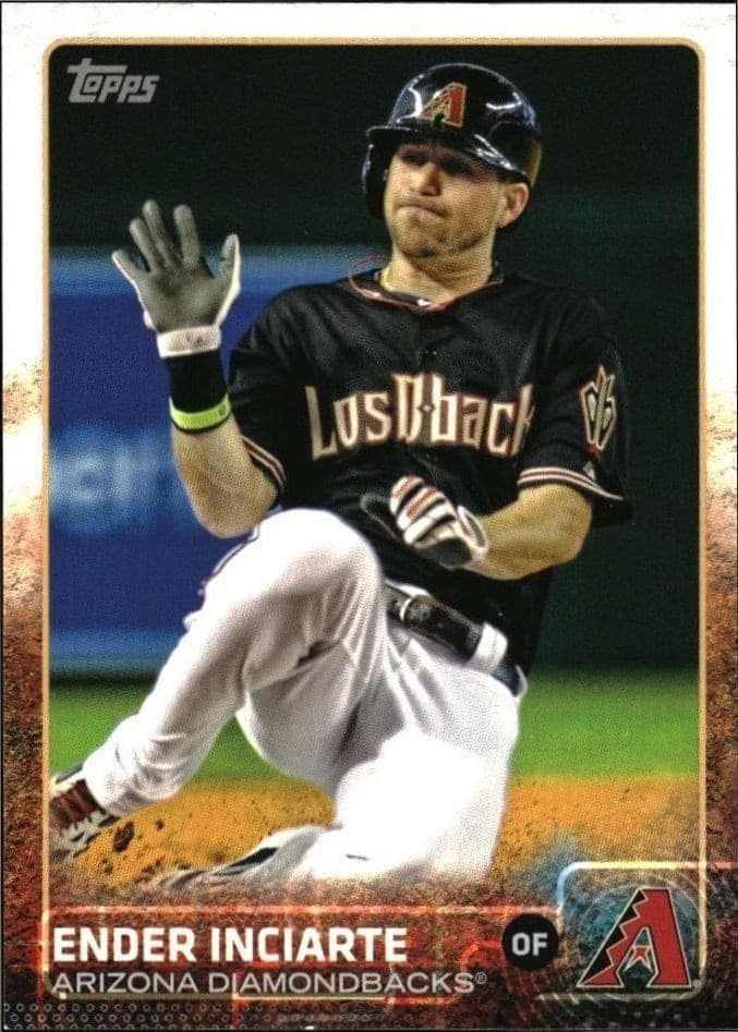 2015 Topps Series 2 Ender Inciarte #578 trading card
