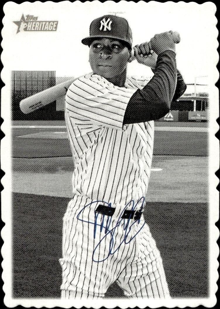2018 Topps Heritage Didi Gregorius #23 baseball trading card front