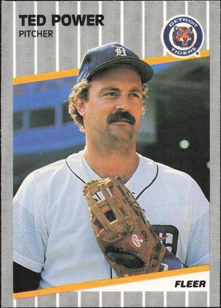 1989 Fleer Ted Power #142 trading card