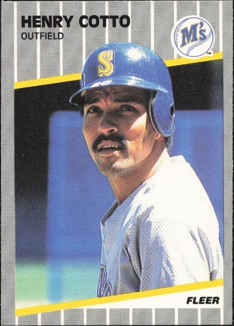 1989 Fleer Henry Cotto #545 trading card