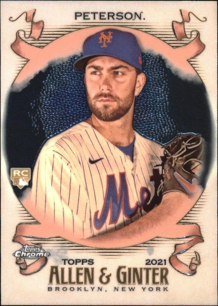 2021 Topps Allen & Ginter Chrome David Peterson #130 trading card