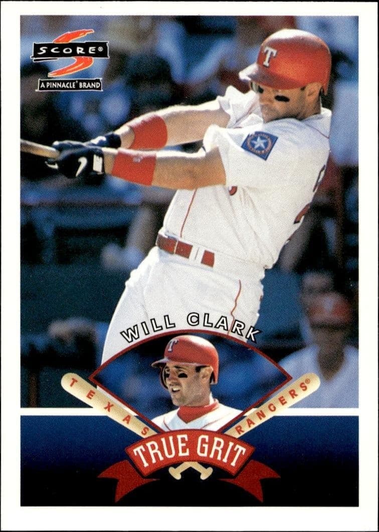 1997 Pinnacle Score Will Clark #539 trading card