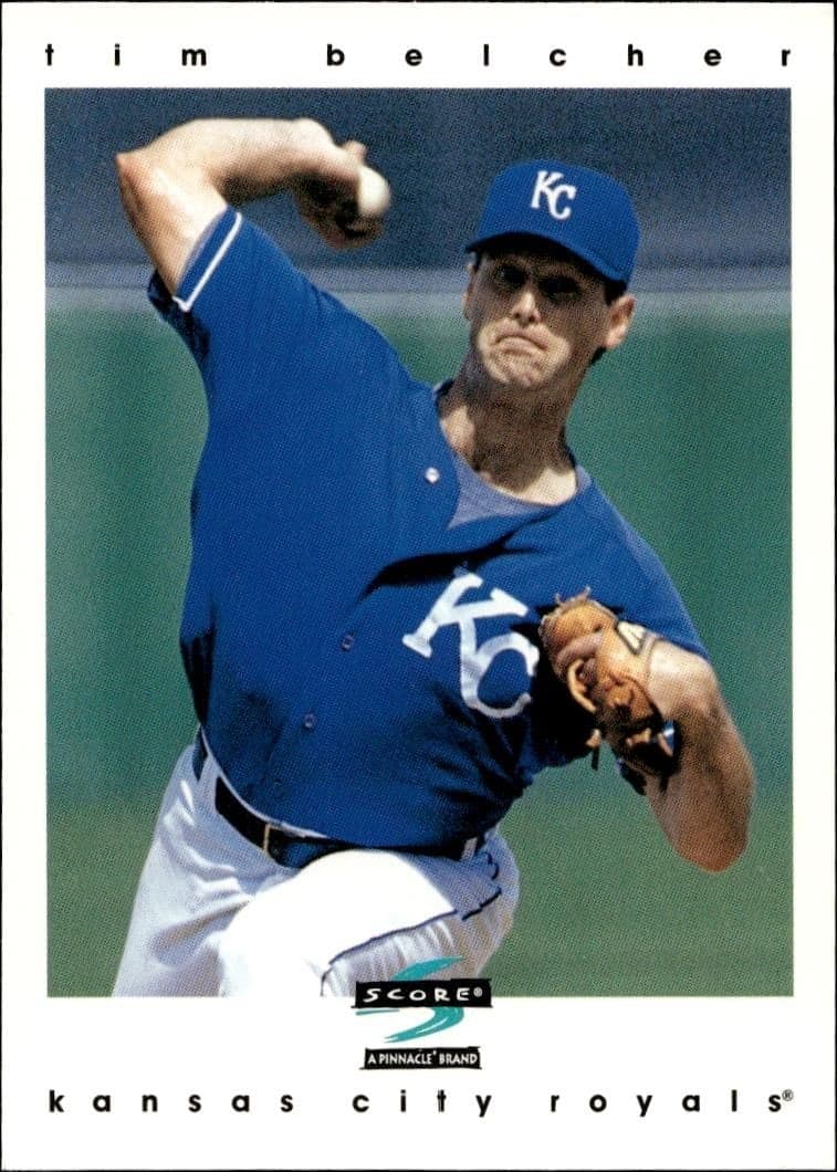 1997 Pinnacle Score Tim Belcher #390 trading card