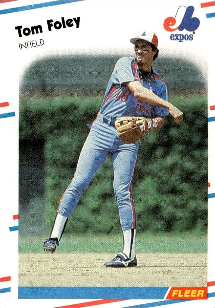 1988 Fleer Tom Foley #183 trading card