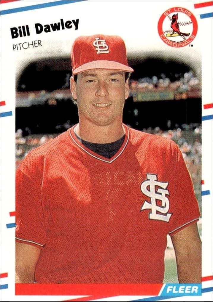 1988 Fleer Bill Dawley #29 trading card