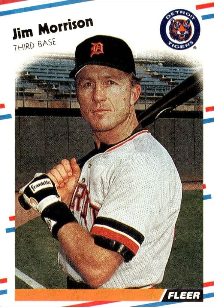 1988 Fleer Jim Morrison #65 baseball trading card front