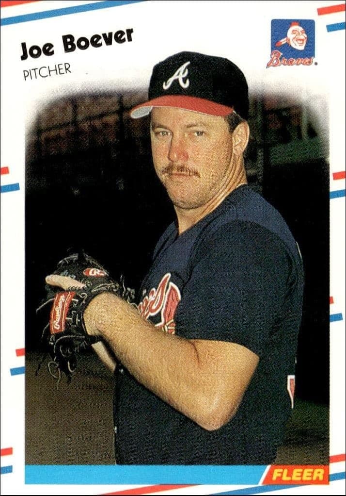 1988 Fleer Joe Boever #534 trading card