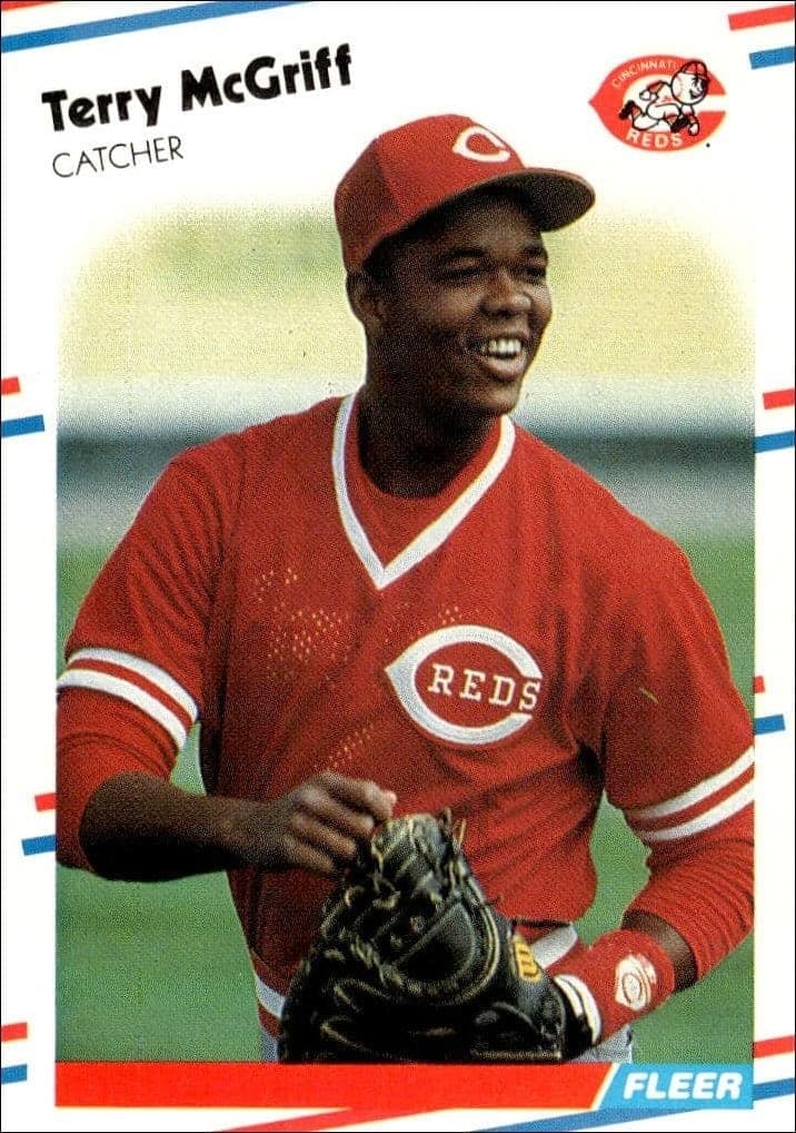 1988 Fleer Terry McGriff #240 baseball trading card front