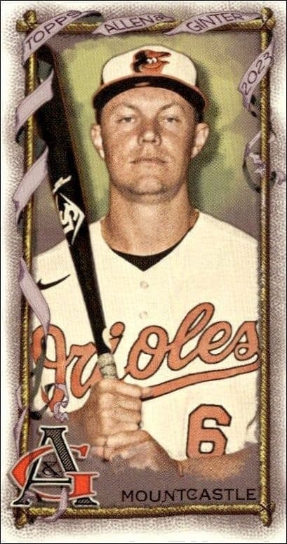 2023 Topps Allen & Ginter Ryan Mountcastle #32 trading card