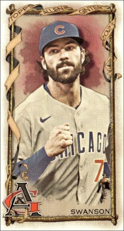2023 Topps Allen & Ginter Dansby Swanson #57 trading card