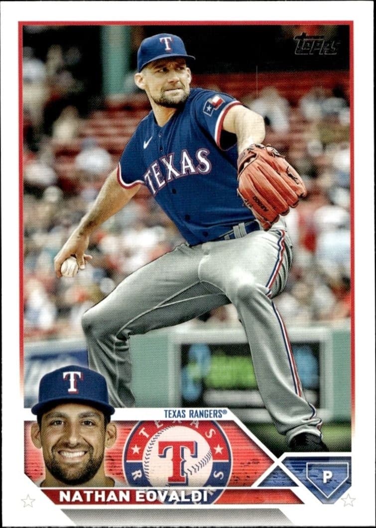2023 Topps Series 2 Nathan Eovaldi #341 baseball trading card front
