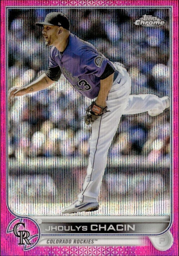 2022 Topps Chrome Update Jhoulys Chacin #USC96 trading card