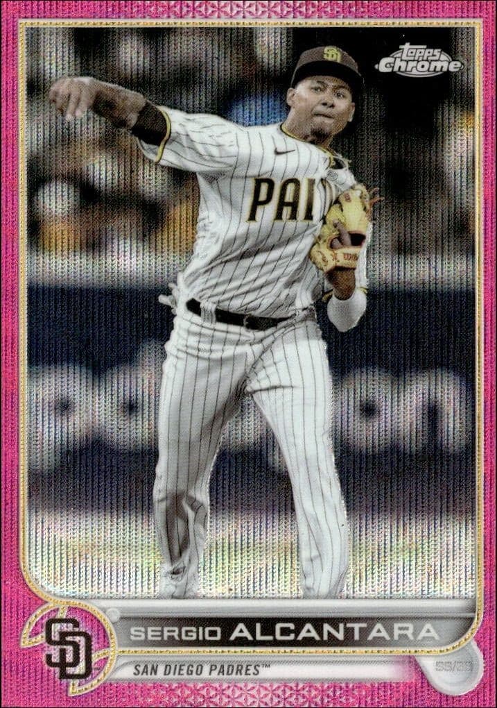 2022 Topps Chrome Update Sergio Alcantara #USC162 trading card
