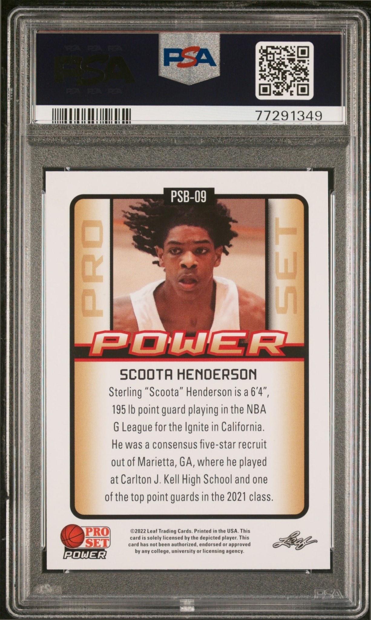 Scoot Henderson - Back