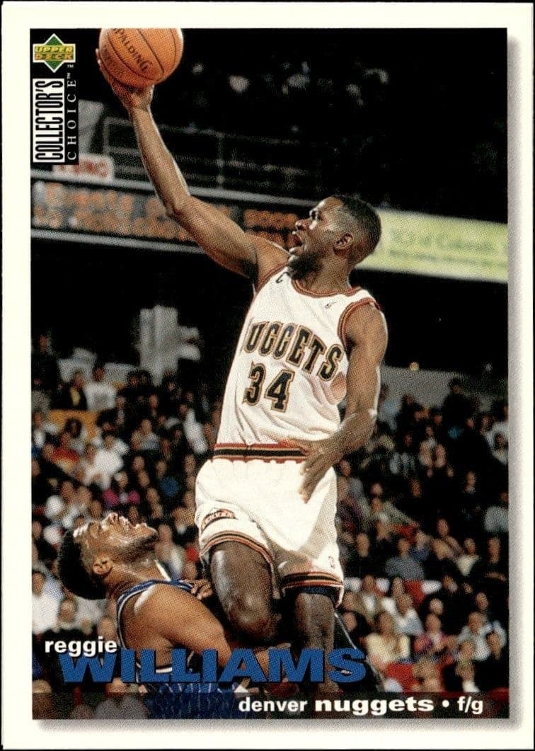 1995-96 Upper-Deck Collector's Choice Reggie Williams #89 trading card