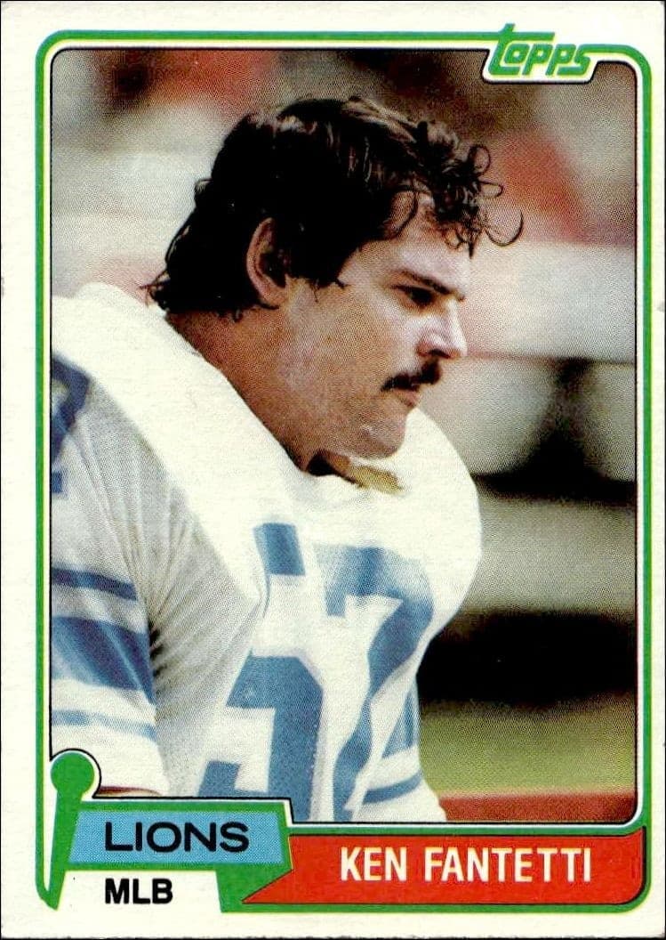 1981 Topps Ken Fantetti #142 trading card