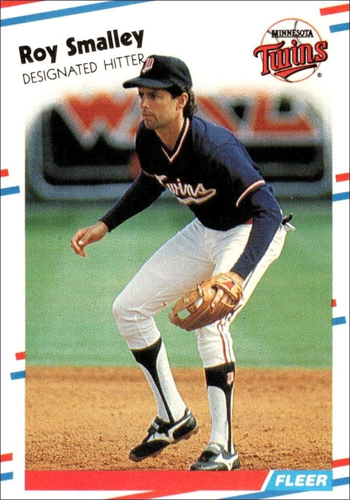 1988 Fleer Roy Smalley #22 trading card