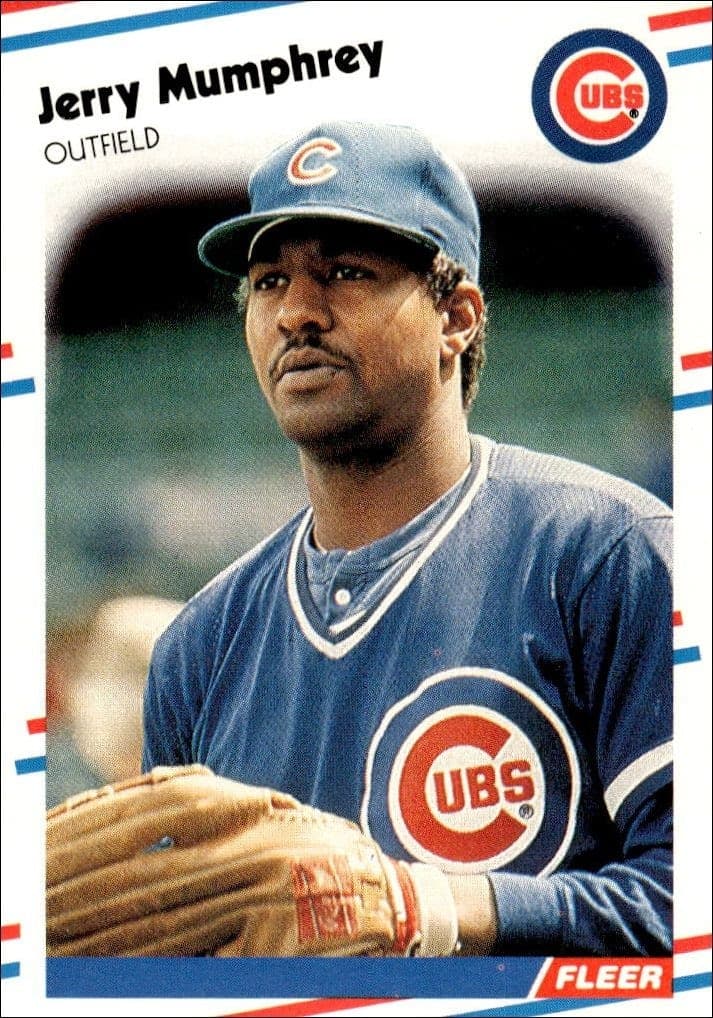 1988 Fleer Jerry Mumphrey #427 baseball trading card front