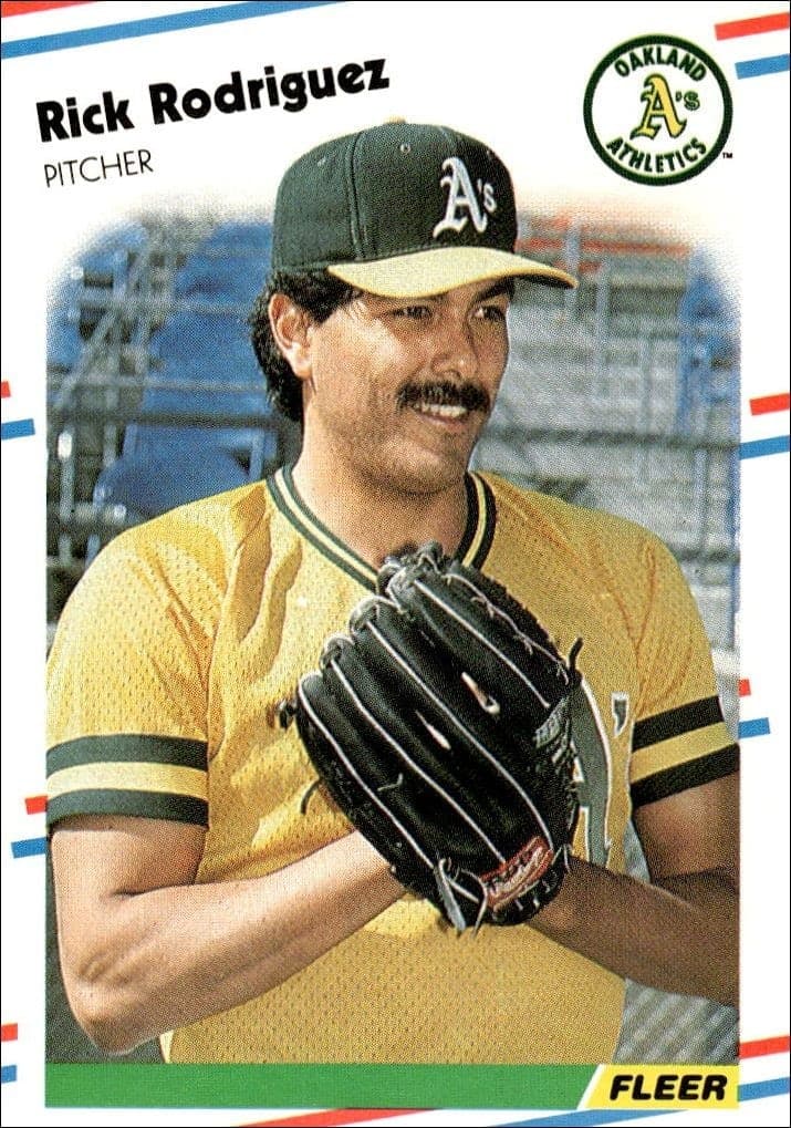 1988 Fleer Rick Rodriguez #293 baseball trading card front