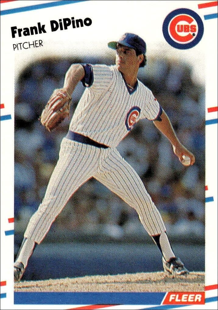 1988 Fleer Frank DiPino #418 trading card
